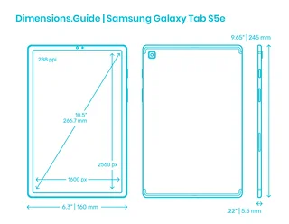 Samsung Galaxy Tab S5e (x4)