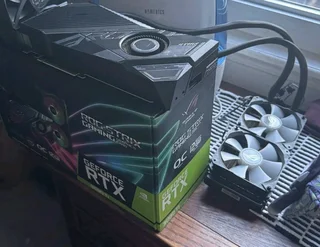 Liquid Fury For Sale: Asus Rog Rtx 3080 Ti Liquid Cooled