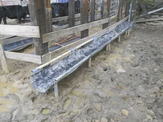 Splitbelts for feedtroughs