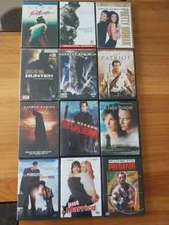 DVDs in excellent condition