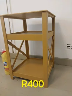 Criss cross pedestal/side table, brand new - for sale in Umbilo