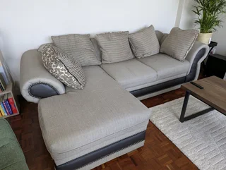 3 Seater Couch with Slouch (LH) - R1,500