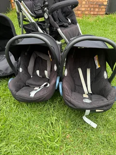 Double trouble pram
