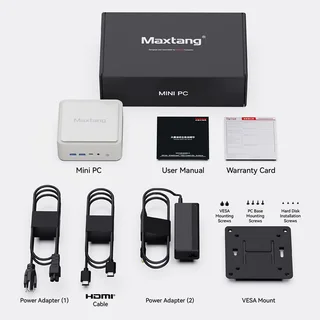 New/Sealed Maxtang T0-Series AMD NUC Mini-PC and includes RAM/SSD.