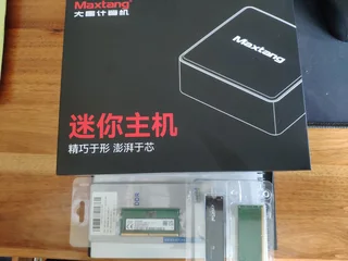 New/Sealed Maxtang T0-Series AMD NUC Mini-PC and includes RAM/SSD.
