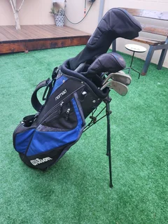 Wilson golf set with bag