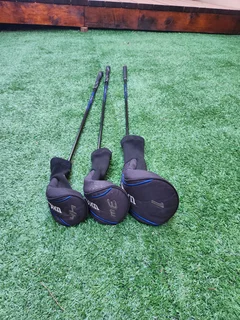 Wilson golf set with bag