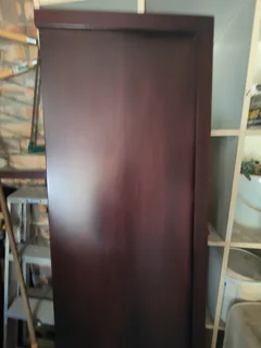 Double Bed Wooden Headboard – Dark Wood – Good Condition