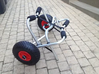 Kayak Trolley, move your Kayak with ease, Aluminium frame with Urethane wheels, folds up NEW!