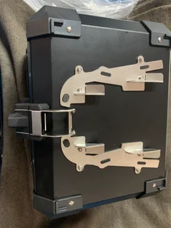 PioneerMoto Luggage to Fit BMW 1300 GS and GSA, Top Box with Bracket kit, lining, back pad and lock