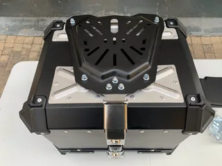 PioneerMoto Luggage to fit Honda Africa Twin, includes lock and key set, inner lining, back pad NEW