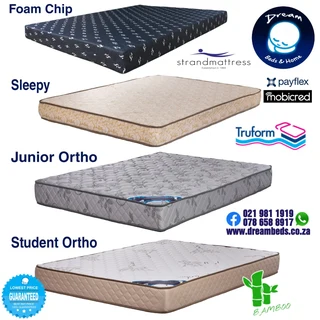 Foamchip mattresses starting from a R749