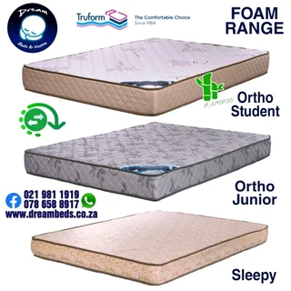Hi Density  Foam mattresses starting from R999