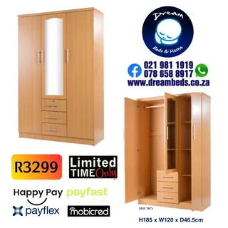 Need stylish storage that fits your space and your budget?Check out our Cruize Wardrobes!