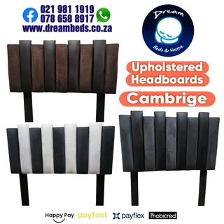Headboards on Sale - Woodem and upholstered