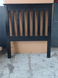 Black single Headboard now R899