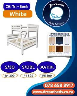 Citi Tri-Bunk - S/3Q - Black - R4 399