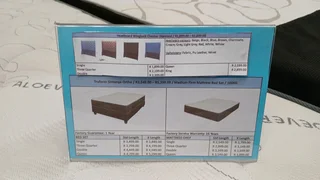 Pine Divan Base&#43; Headboard - 3Q - R3 299