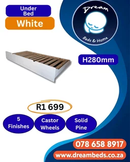 Solid Pine Storage Base - R5 6 99 - DBL - Natural (Sanded)