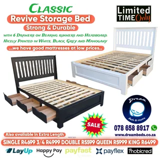 Storage Beds all types on Sale Now