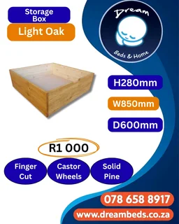 Retro Bed Side Table - White - 1 Drawer - R1 099