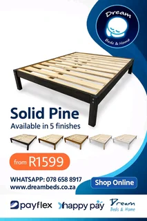 Wooden Bed Side Table - 3 Drawer - Light Oak - R2 099
