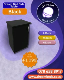 Dream Bed Side Table - White - R1 099