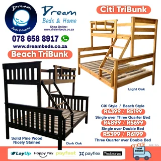 Beach Wooden Bed Side Table - White - R1 299