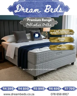 Orthostar Ortho - Bed Set - SOrthostar Ortho - Bed Set - Q - Spring - Firm - R6 499