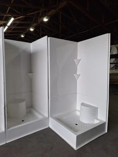 NEW FIBERGLASS SHOWER CUBICLES