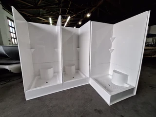 New Fiberglass Shower Cubicles