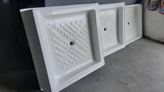 New 900 X 900 Fiberglass Shower Trays