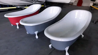 NEW FIBERGLASS VICTORIAN BATHS