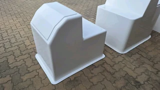 BRAND NEW FIBERGLASS BUM BOXES