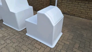 BRAND NEW FIBERGLASS BUM BOXES