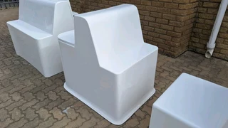 BRAND NEW FIBERGLASS BUM BOXES