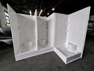 New Fiberglass Shower Cubicles