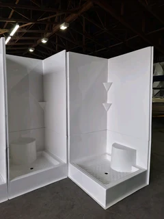 NEW FIBERGLASS SHOWER CUBICLES