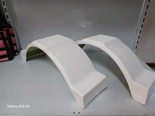 BRAND NEW FIBERGLASS TRAILER MUD GUARDS