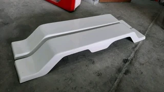 BRAND NEW FIBERGLASS TRAILER MUD GUARDS