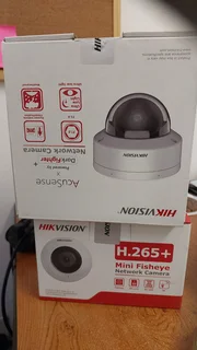 Hikvision Cameras in Boxes