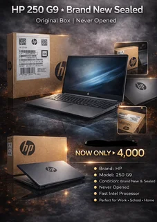 HP 250 G9 15.6IN CeleronN4500 8GB 256GB SSD Windows 11 Home Dark Ash Silver