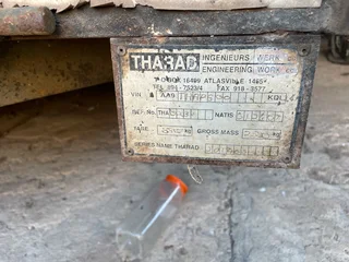 Double-Axle Heavy Duty Trailer