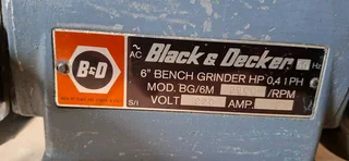 6&#34; Bench Grinder (Black &amp; Decker)