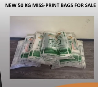 50kg Polyethylene Bags (New)