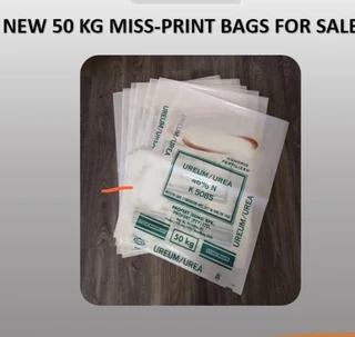 50kg Polyethylene Bags (New)