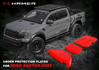 Motorized styling presents Hamer under body vehicle protection