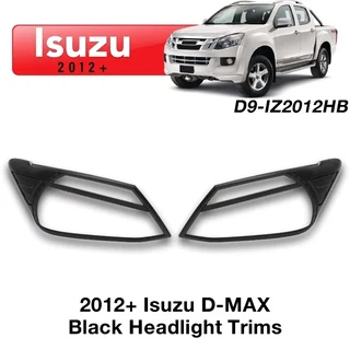Isuzu Dmax Black Headlight Trims 2012+ At Motorized Styling