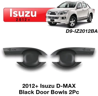 Isuzu Dmax Door Scratch Cups Black 2pc 2012+ At Motorized Styling