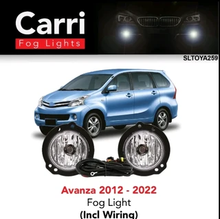 Motorized styling Avanza 2012-2022 fogs with wiring